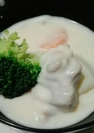 手作りルウでホワイトシチュー(´ω`)-レシピのメイン写真