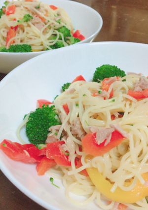 カラフルサラダパスタ-レシピのメイン写真