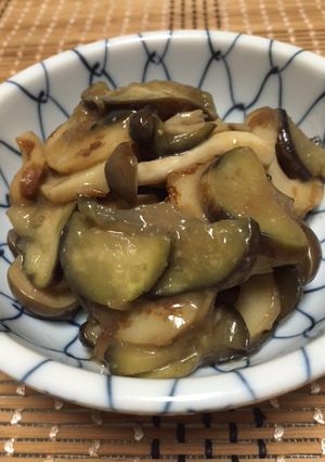 白飯と食べたい茄子と竹輪の味噌炒め-レシピのメイン写真
