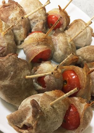 肉巻きトマト-レシピのメイン写真