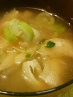 油揚げとトリプル大根のお味噌汁☺-レシピのメイン写真