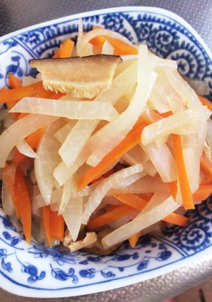 大根と人参の簡単炒め煮-レシピのメイン写真