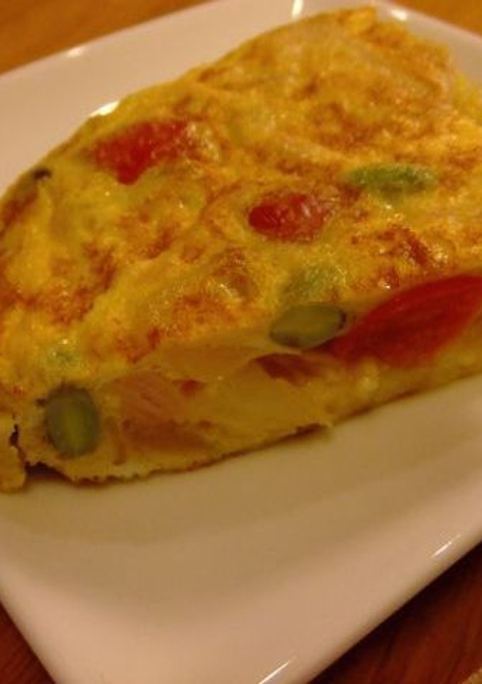 簡単なのにカフェ風☆オムレツ-レシピのメイン写真