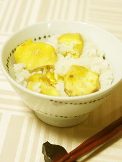 我が家の栗ご飯-レシピのメイン写真