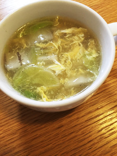 【スープ *汁物】白菜のかき玉スープ-レシピのメイン写真