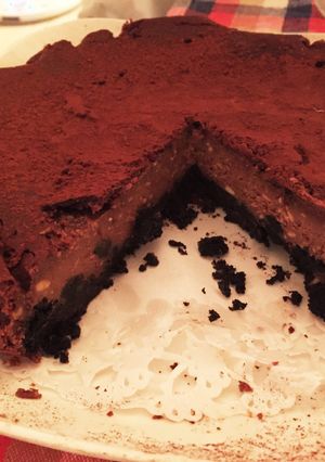 濃厚リッチなチョコレートチーズケーキ-レシピのメイン写真