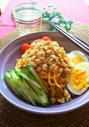 冷麦で☆ビビン麺-レシピのメイン写真