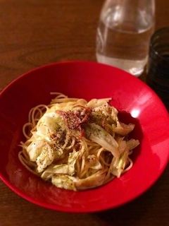 コンビーフとキャベツのペペロンチーノ-レシピのメイン写真