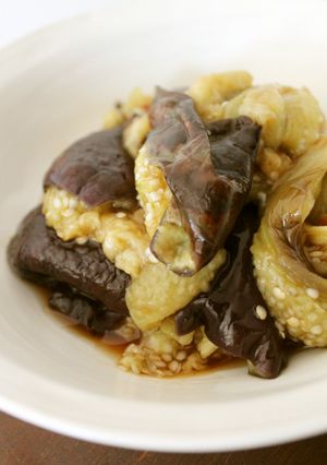 昼夕♪レンジで時短♪なすの中国風あえ物-レシピのメイン写真