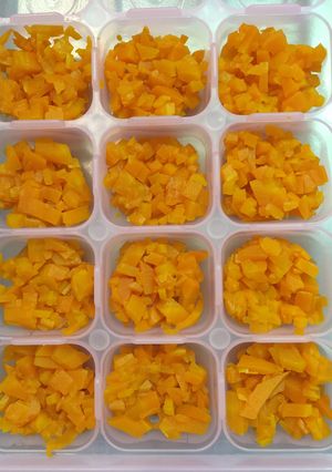離乳食中期〜にんじんの下ごしらえ〜-レシピのメイン写真