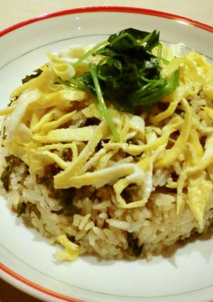 ケールで作るヘルシーな混ぜご飯-レシピのメイン写真