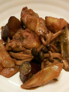 手羽元とサツマイモの煮物 覚え書き-レシピのメイン写真