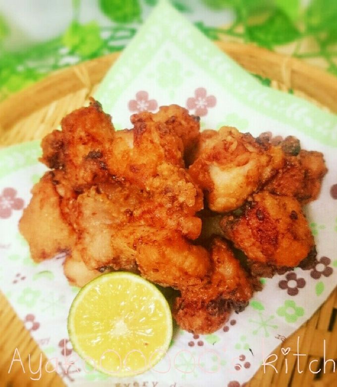 鶏の塩すだち唐揚げ-レシピのメイン写真
