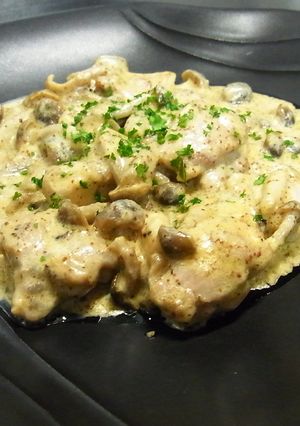 鶏もものマスタードクリームソース煮☆-レシピのメイン写真