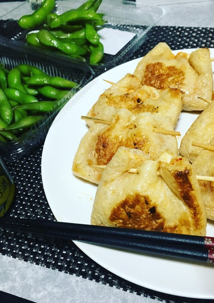 キムチ納豆えのきの揚げ巾着-レシピのメイン写真