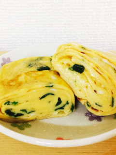 ニラの卵焼き-レシピのメイン写真