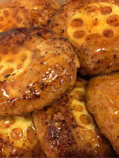 れんこんハンバーグ-レシピのメイン写真