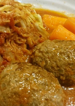 ボリューム満点！巻かないロールキャベツ-レシピのメイン写真