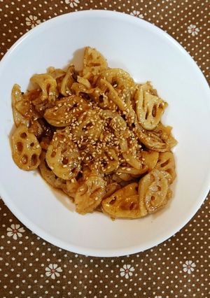 お店の味☆シャキシャキ甘辛れんこんごぼう-レシピのメイン写真