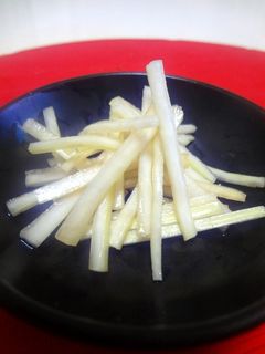 大根の皮のポン酢漬け-レシピのメイン写真