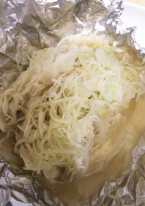 簡単！白身魚と野菜のホイル蒸し-レシピのメイン写真