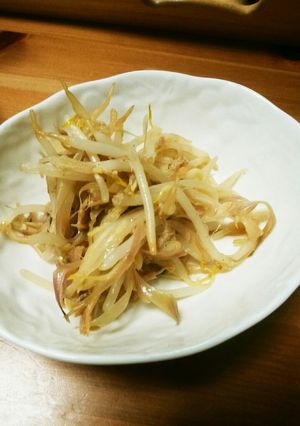 みょうがともやしのツナ炒め-レシピのメイン写真