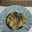 ハヤトウリと塩サバの煮物