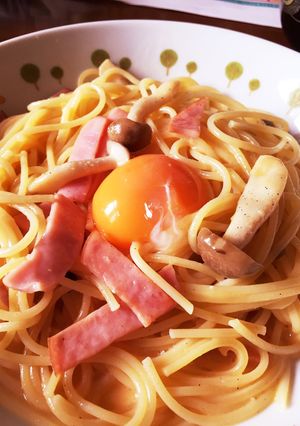 簡単カルボナーラ-レシピのメイン写真
