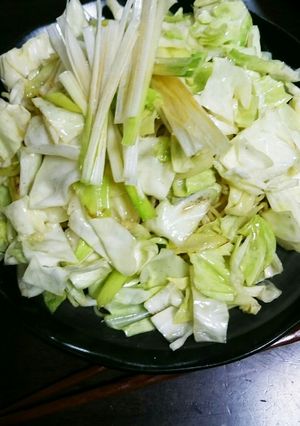 キャベツどっさり 簡単塩焼きそば-レシピのメイン写真