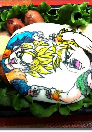 キャラ弁★ドラゴンボール★フュージョン-レシピのメイン写真