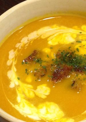 かぼちゃのポタージュ-レシピのメイン写真