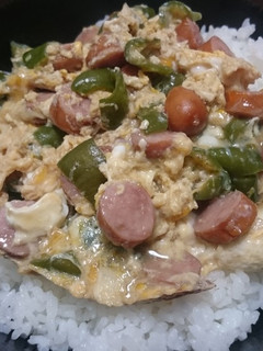 ウインナー丼-レシピのメイン写真