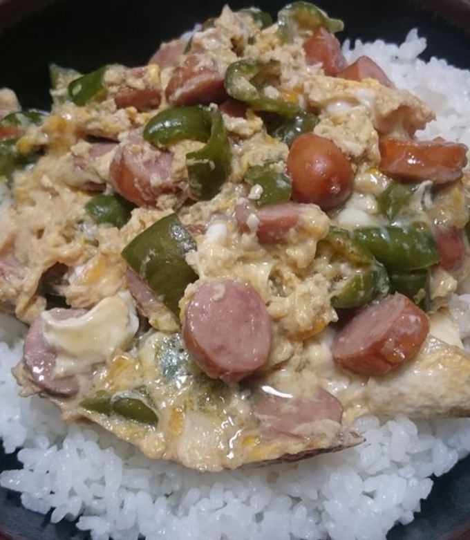 ウインナー丼-レシピのメイン写真