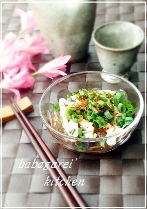 ところてん鶏皮ポン酢-レシピのメイン写真