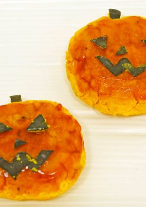 【簡単】かぼちゃ餅☆ハロウィン-レシピのメイン写真