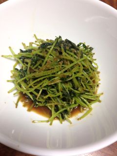 豆苗炒め-レシピのメイン写真