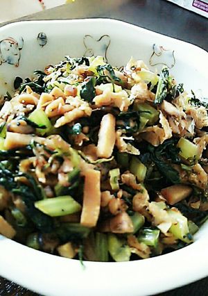 カミカミしてね！大根の葉のパラパラ炒め-レシピのメイン写真