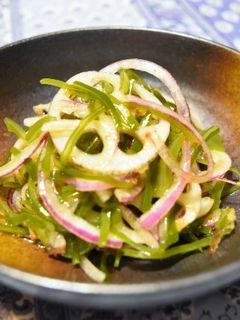 切り昆布と野菜の酢醤油和え-レシピのメイン写真