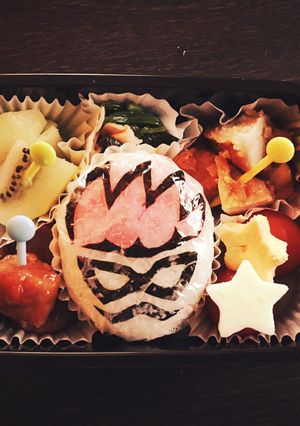 キャラ弁＊簡単仮面ライダーエグゼイド-レシピのメイン写真