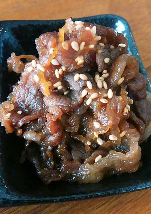 簡単常備菜☆牛肉しぐれ煮-レシピのメイン写真
