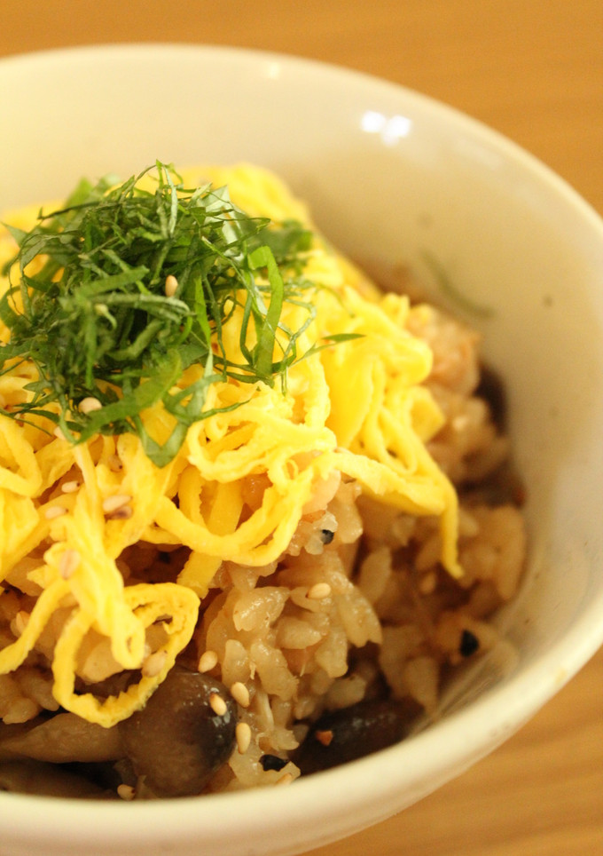 簡単★きのことツナの炊き込みご飯-レシピのメイン写真