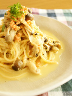 楽ちん♪鮭フレークのパスタ-レシピのメイン写真