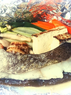 時短簡単節約☆塩鱈ホイル焼き寄せ鍋風♪-レシピのメイン写真