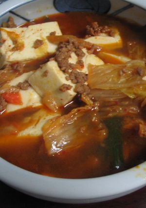 キムチ肉豆腐-レシピのメイン写真