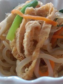 油揚げと細竹の炒め物-レシピのメイン写真