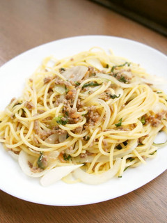 バリラ♪梅肉と大葉の和風パスタ-レシピのメイン写真