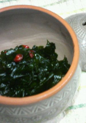 ピリ辛❤わかめのごま油炒め-レシピのメイン写真