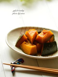 かぼちゃの煮付け-レシピのメイン写真