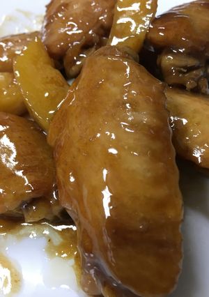 極☆鶏手羽とじゃがいものうま煮-レシピのメイン写真