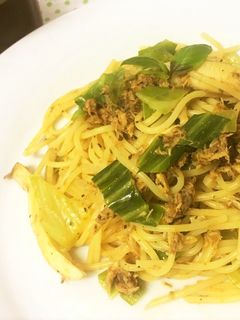 鯖缶で♪トマト&バジルのパスタ-レシピのメイン写真